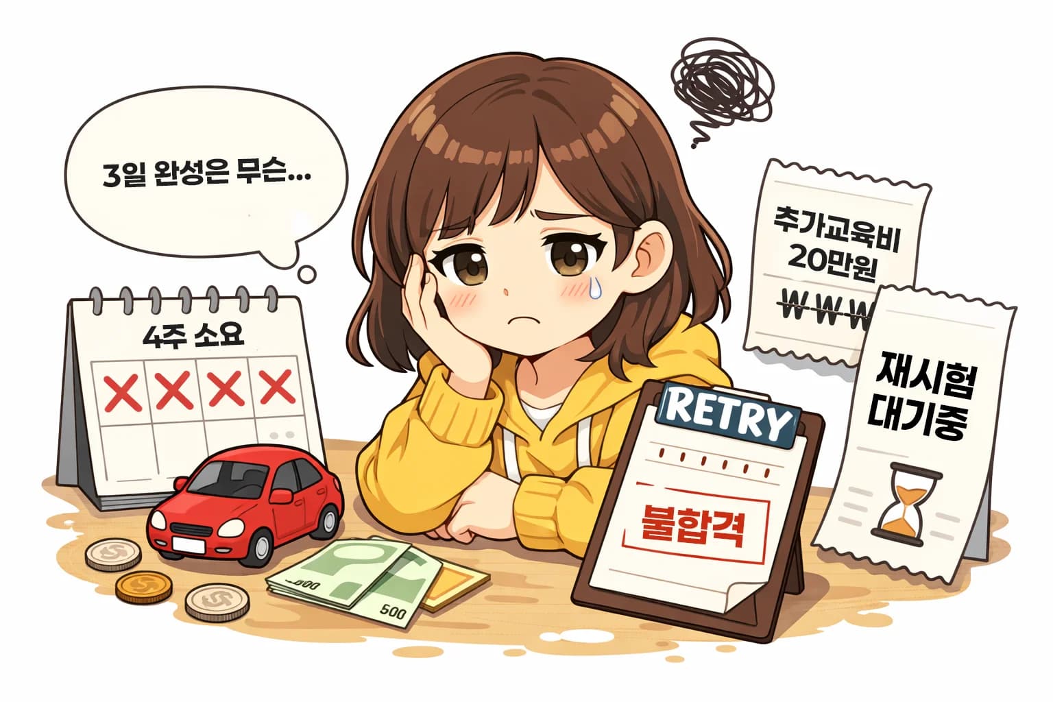 일반 학원의 문제점