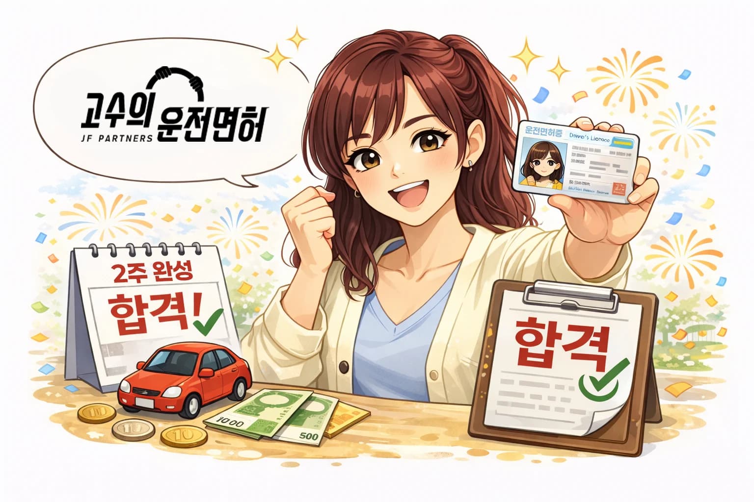 고수의 운전면허 성공 사례